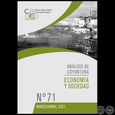 REVISTA DIGITAL ECONOMA Y SOCIEDAD N 71. ANLISIS DE COYUNTURA MENSUAL 